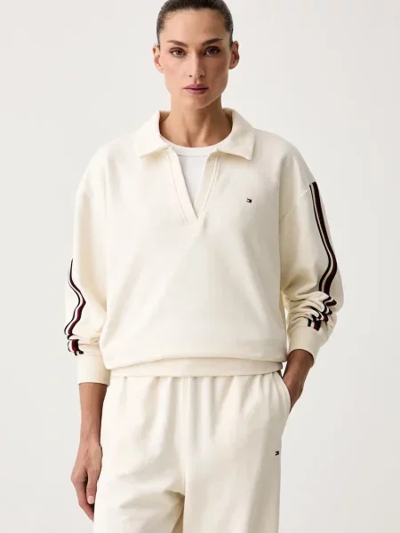Tommy Hilfiger hanorac de loungewear pentru femei din bej