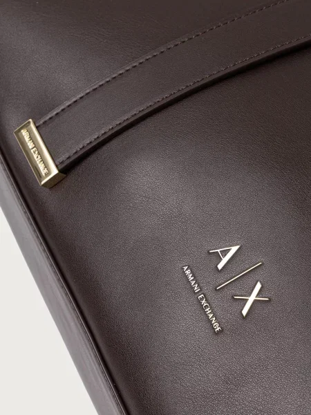 Armani Exchange Táska Sötétbarna barna