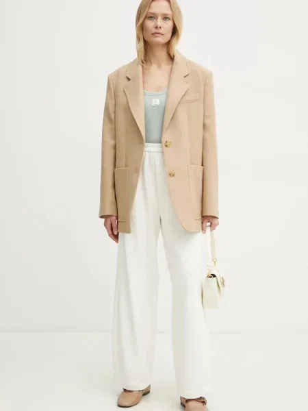 Спортивні штани Forte Forte однотонні pants білий