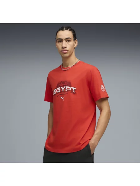 PUMA koszulka Egiptu ftblCulture Akcesoria S czerwony