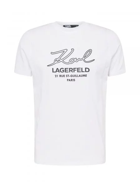 Karl Lagerfeld Tricou alb