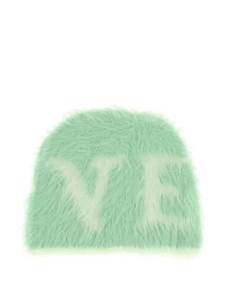 Căciulă Jun/nakayama cu imagine cu blană verde