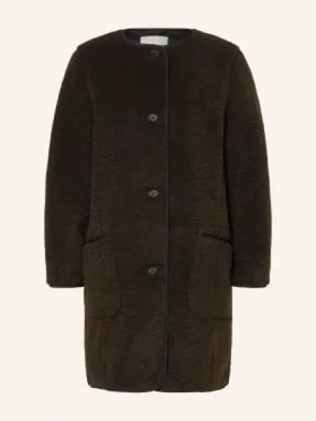 Cos Płaszcz Z Futra Teddy braun