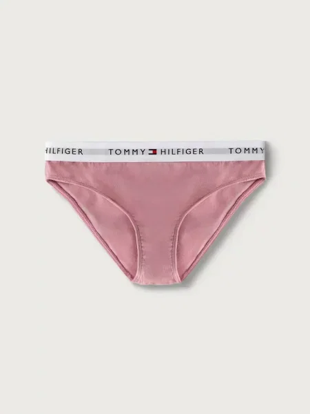 Tommy Hilfiger nohavičky detské s bavlnou ružová