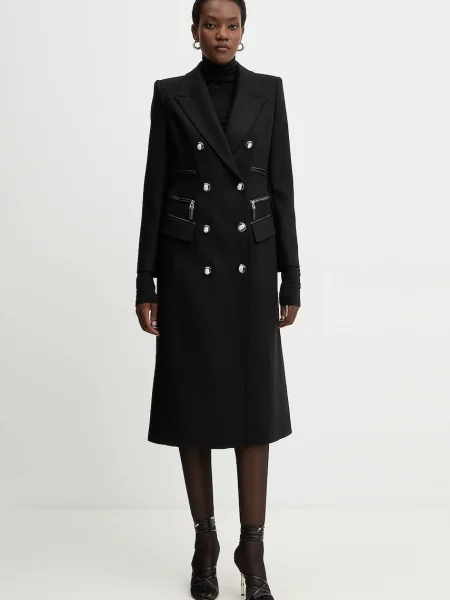 Elisabetta Franchi palton negru