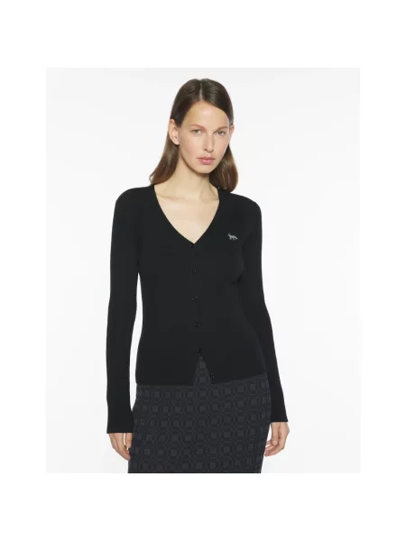 Sweter Maison Kitsune czarny