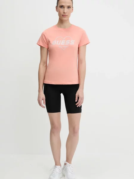 Футболка Guess NARCISO помаранчевий