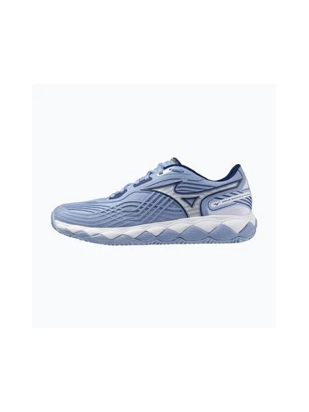 Кросівки тенісні Mizuno Wave Enforce Tour 2 CC bel air blue/ white/ bellwether blue білі