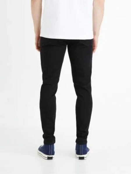 Skinny fit džínsy Celio skinny fit čierna