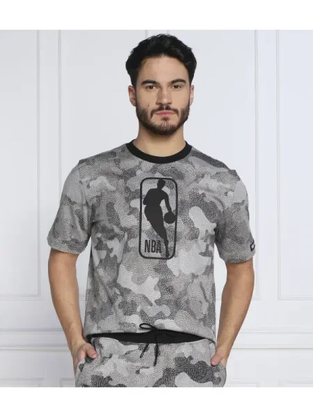 BOSS ORANGE Tricou BOSS x NBA Camo gri