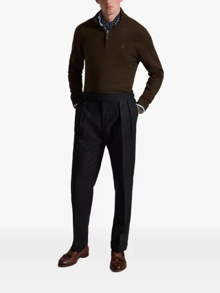 Τρέξιμο polo Polo Ralph Lauren υφαίνω διαγωνίως κλασικό πράσινο