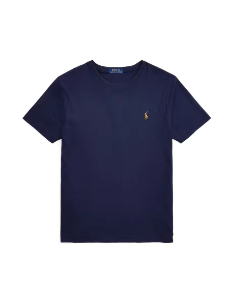 Πουκάμισο Polo Ralph Lauren με αυτόγραφο μπλε