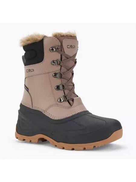 Śniegowce CMP Atka Snowboot Wp cenere brązowe