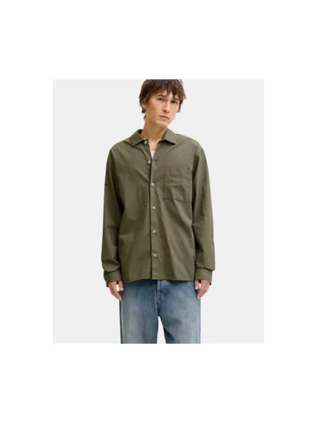 JACK & JONES Ing JJETRISTAN olíva zöld