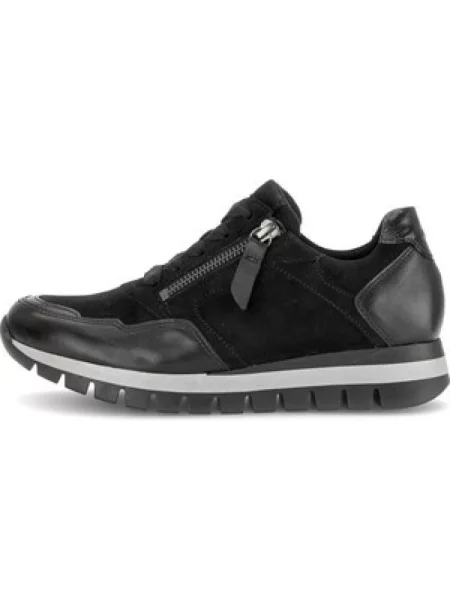 Sneakersy Gabor sznurowane czarne