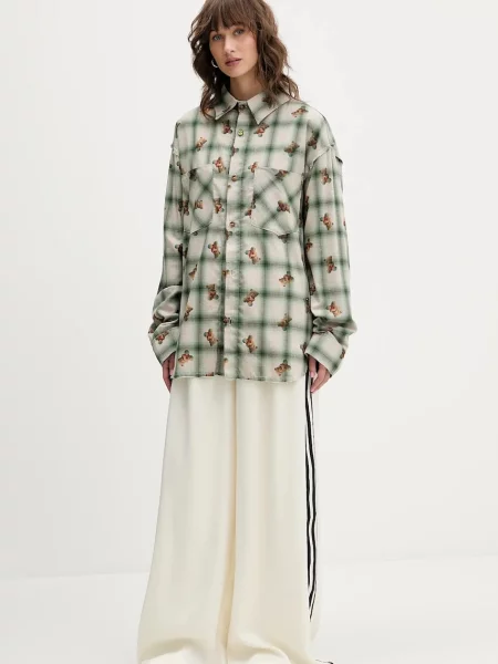 Сорочка Barrow relaxed класичний комір зелений