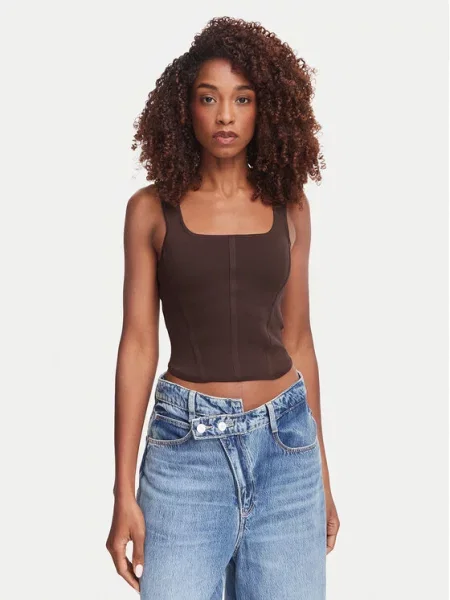 Guess Top Temno rjava