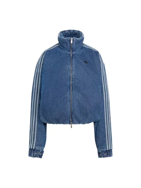 Adidas Originals prijelazna jakna za žene traper Firebird plava