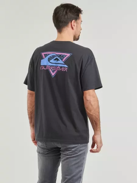 Majica Quiksilver s autogramom crna