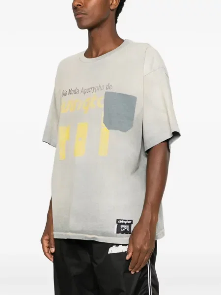 Tricou Rivington Roi Rebis cu imagine gri