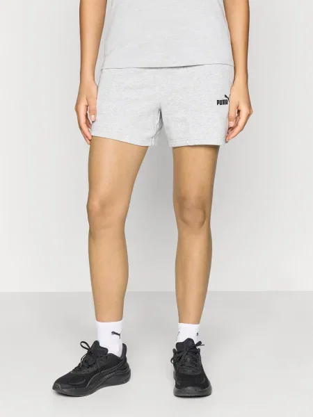 PUMA Športové nohavice ESS No. 1' sivá