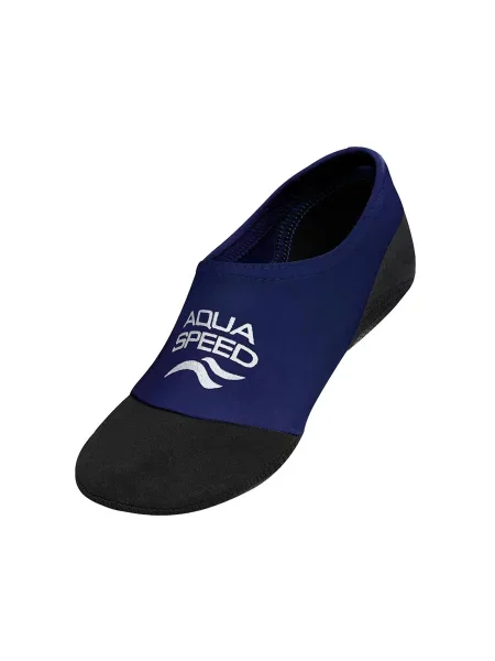 Aqua Speed Skarpety pływackie unisex lekkie antypoślizgowe do basenu czarne