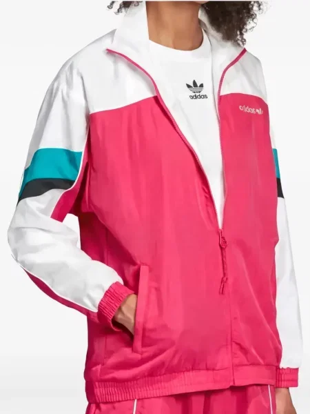 Sneakerși Adidas Superstar cu dungi alergare cu imagine roz