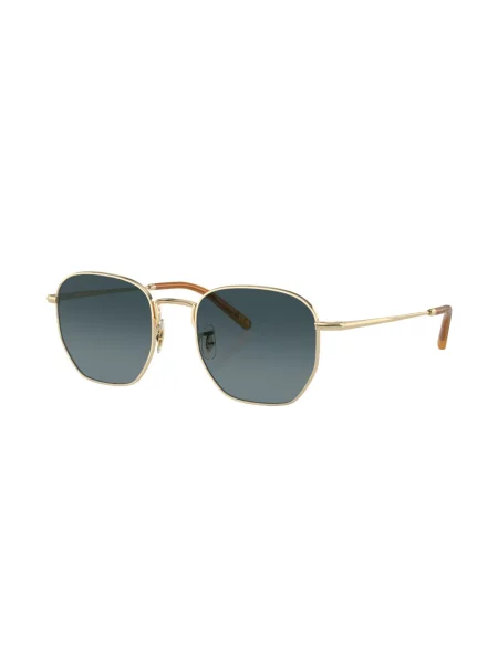 Saulės akiniai Oliver Peoples auksinė