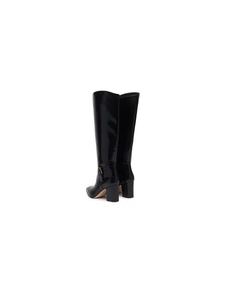 Kozačky LAUREN RALPH LAUREN Rlyn Bk T Hl Bo Tal černá