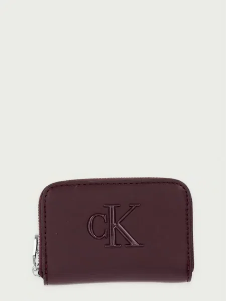Calvin Klein Portofel BOLD roșu vin violet