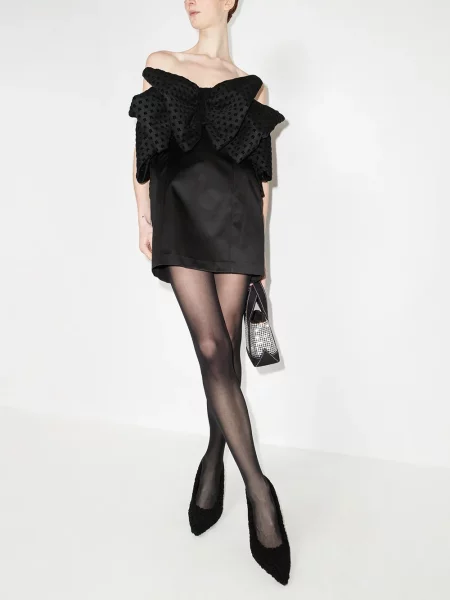 Rochie Rotate Birger Christensen cu funde negru