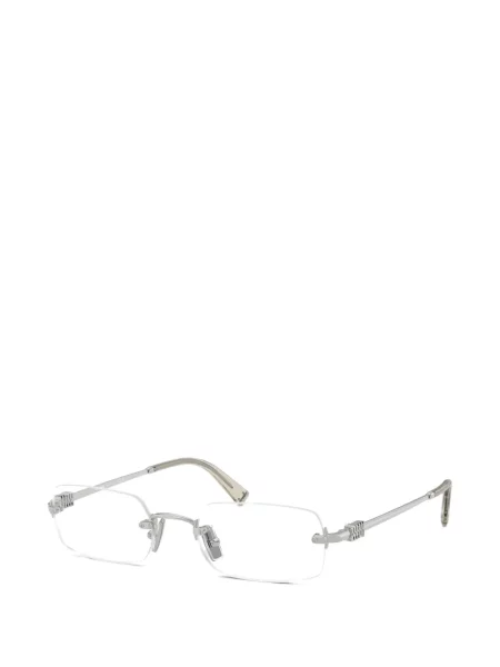 Ochelari de soare Miu Miu Eyewear argintiu