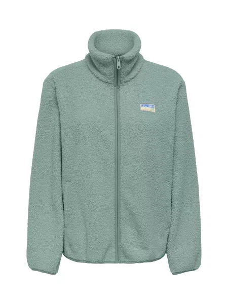 ONLY Jachetă fleece ONLEVA pastel verde