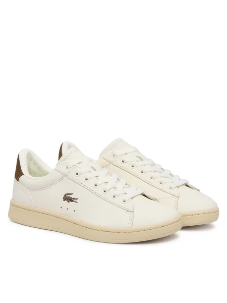 Αθλητικά Lacoste Carnaby Set Κρεμ