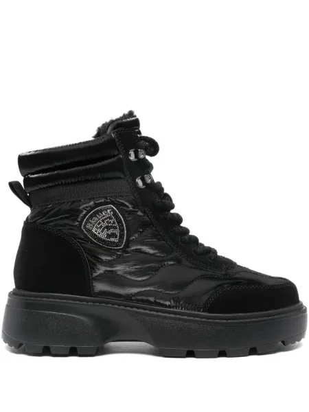 Matlasat botine Blauer negru