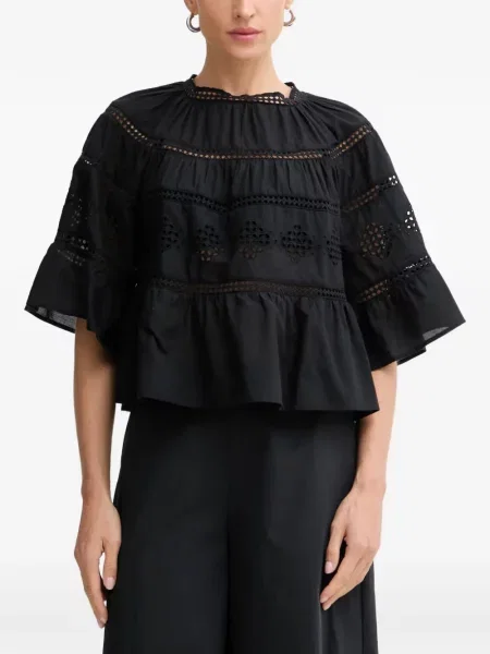 Bluză Marc O'polo cu broderie negru