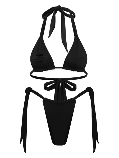 Bikini Let's Swim negru