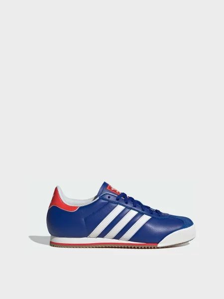 Кожаные повседневные кроссовки Adidas синие