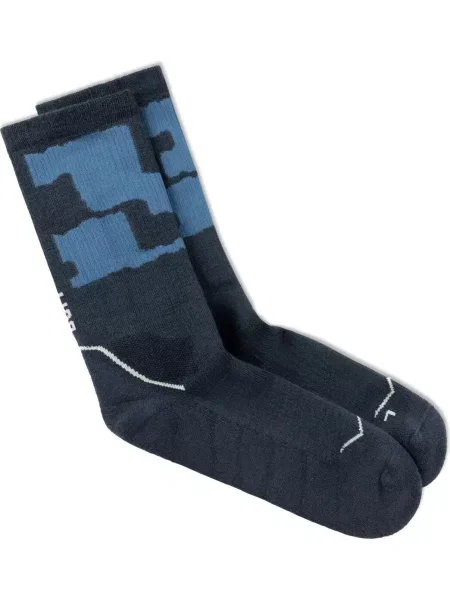 Skarpetki Buff MERINO MW CREW SOCKS niebieskie