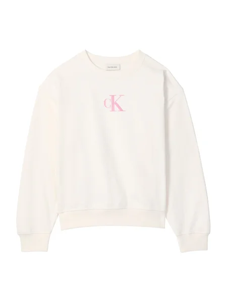 Calvin Klein Jeans Majica CLASSIC / pastelno roza bež