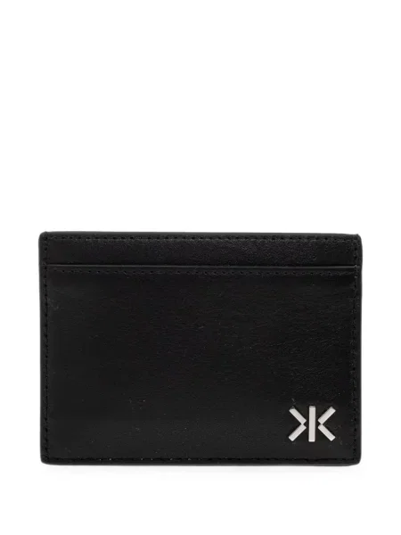 Portofel Kenzo din piele cu autograf negru