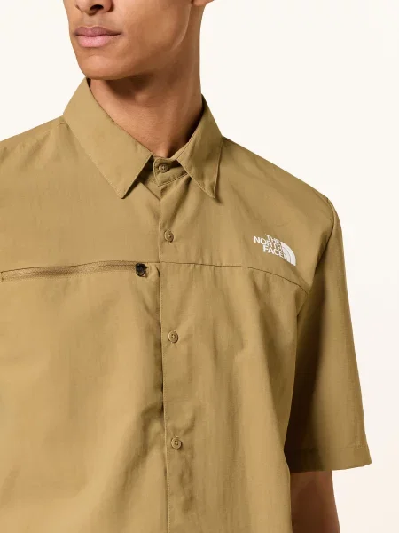 The North Face Koszula Outdoorowa Packable Short Sleeve braun beżowa