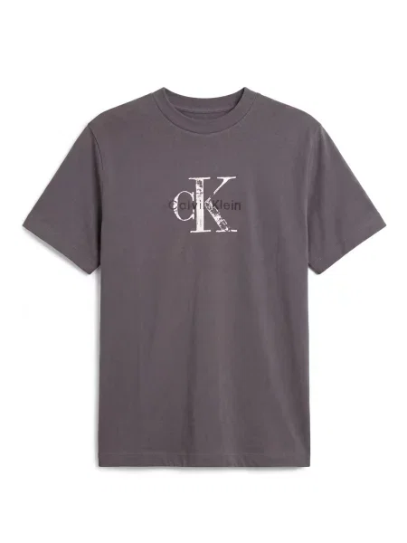 Tricou Calvin Klein Jeans gri