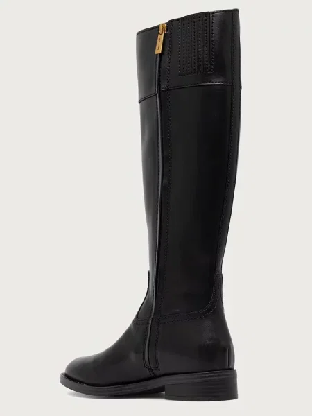 Кожаные сапоги Michael Michael Kors без каблука