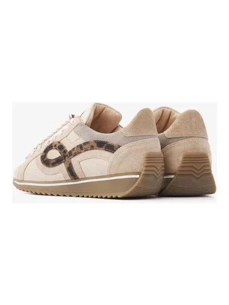 Sneakersy Via Vai skórzane beżowe