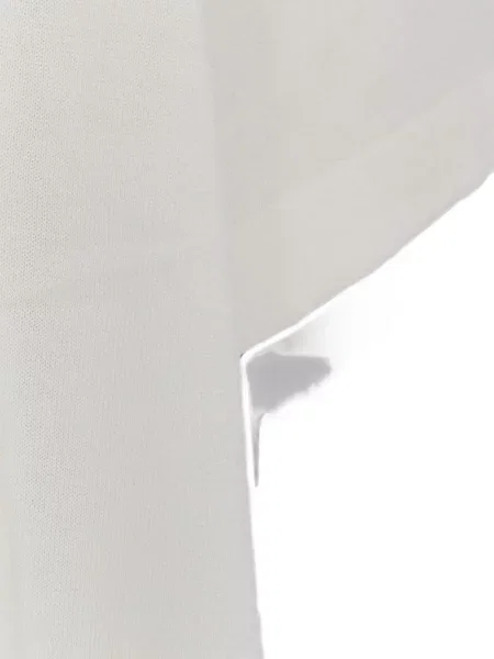 Μπλούζα Bramani Cashmere κασμίρ με στρογγυλή λαιμόκοψη λευκό