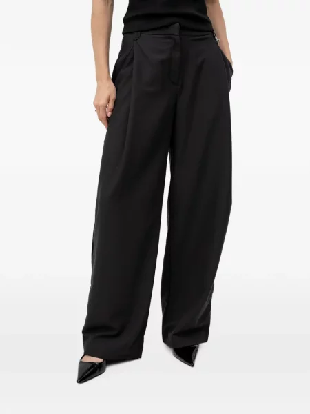 Pantaloni palazzo Hugo negru