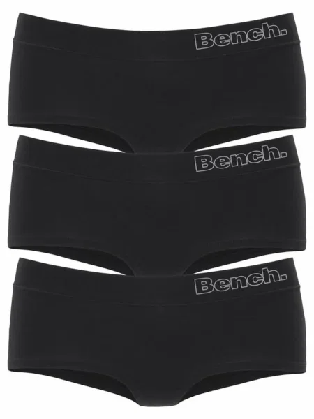 BENCH Spodnje hlače črna bela