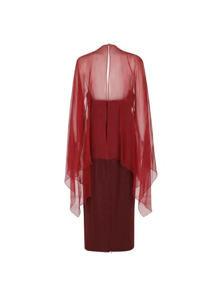 Sukienka Alberta Ferretti czerwona