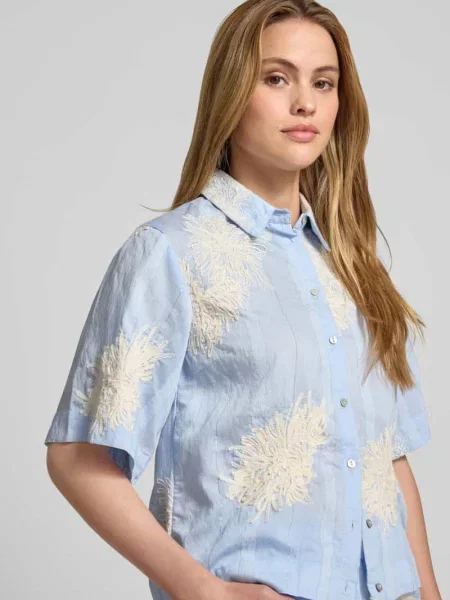 Bluzka koszulowa o kroju regular fit z mieszanka model Kana' Y.a.s